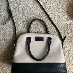 Kate spade Cameron street purse creme/black
